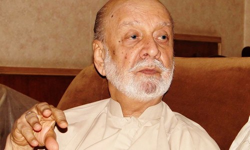 BNP founder and first Balochistan CM Sardar Ataullah Mengal passes away in Karachi
