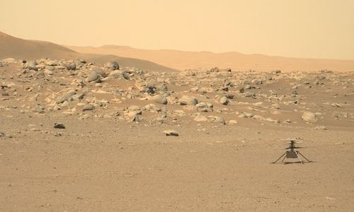 Nasa&rsquo;s tiny copter is still flying high