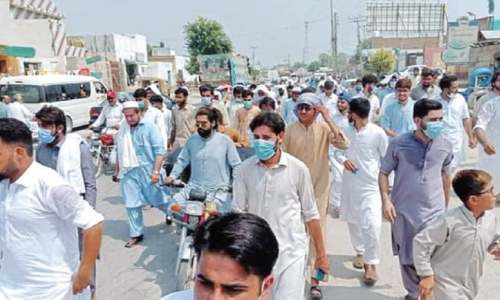 Swabi varsity students protest on-campus exams
