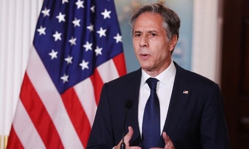 Blinken in Doha for talks on Afghan crisis with Qatar