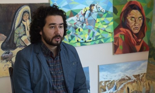 Afghan art activist defiant as Taliban erase Kabul murals Afghan art activist defiant as Taliban erase Kabul murals