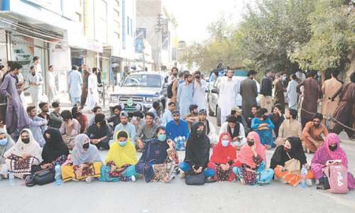 50 students held for protesting against &lsquo;irregularities&rsquo; in test