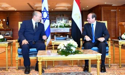 Bennett meets Sisi on first visit to Egypt by Israeli PM in a decade