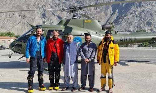Czech mountaineers rescued from Rakaposhi face legal action over unsanctioned summit