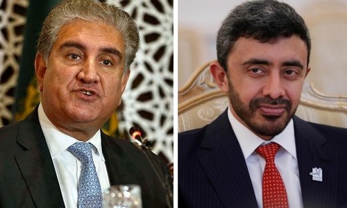 FM Qureshi, UAE counterpart discuss bilateral ties, upcoming Dubai Expo 2020