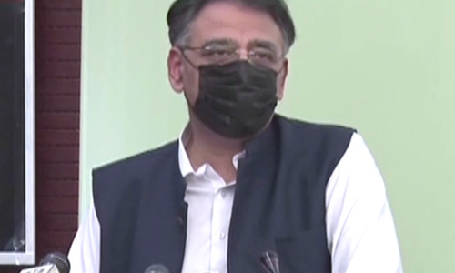 Basic democratic 'skeleton' exists in country and its principles are being fulfilled: Asad Umar