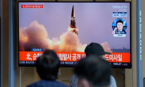 South Korea tests sub-launched  ballistic missile after North fires two into sea