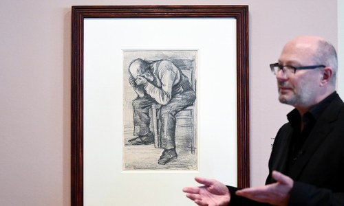 Van Gogh drawing of old man discovered after a century