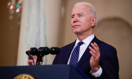 Biden asks for early talks with Macron amid submarine row