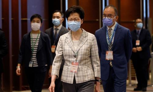 Hong Kong elite selects body tasked with choosing next leader
