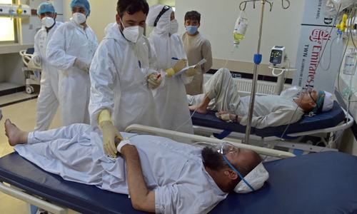 WHO team meets Taliban in Kabul, says health system faces collapse