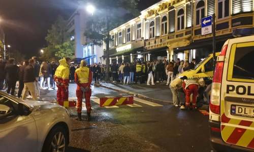 Rowdy celebrations erupt in Norway as Covid restrictions end
