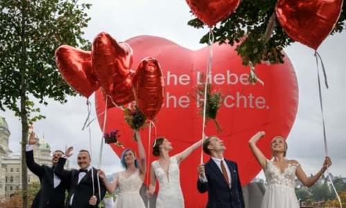 Swiss voters say big &lsquo;yes&rsquo; to same-sex marriage