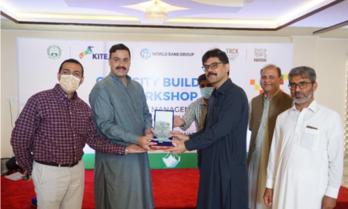 Waste management, sustainable tourism training in Swat under TREK