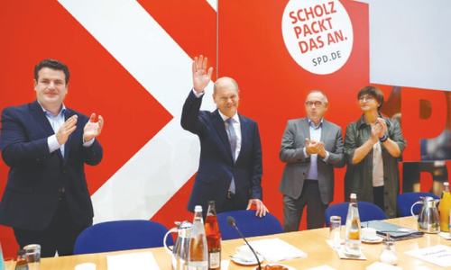 Merkel&rsquo;s farewell turns sour as Social Democrats win polls in Germany