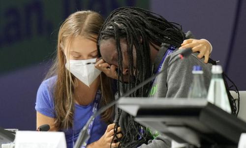 Thunberg slams 30 years of &lsquo;empty words&rsquo; on climate