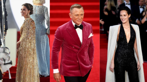 Royals, celebrities dazzle on the red carpet at the No Time To Die premiere in London