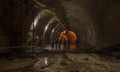 In pictures: India builds strategic tunnel project in occupied Kashmir