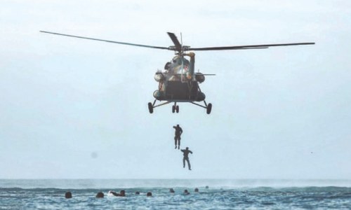 Navy’s SSG participates in Colombo drill Navy’s SSG participates in Colombo drill