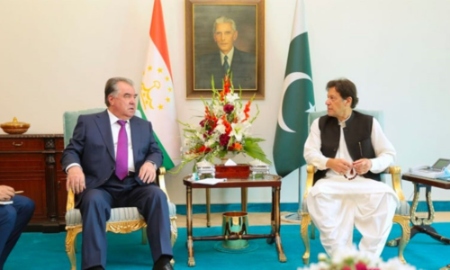 PM speaks to Emomali to defuse Tajikistan&rsquo;s tension with Taliban