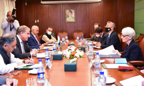 Pakistan wants broad, long-term and stable relations with US, Qureshi tells visiting American official Pakistan wants broad, long-term and stable relations with US, Qureshi tells visiting American official