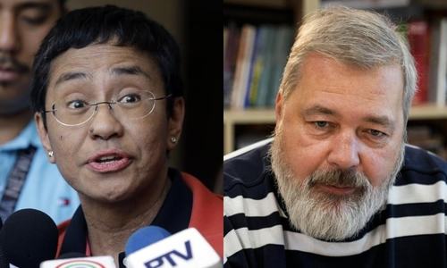 Journalists from Philippines, Russia given Nobel Peace Prize Journalists from Philippines, Russia given Nobel Peace Prize