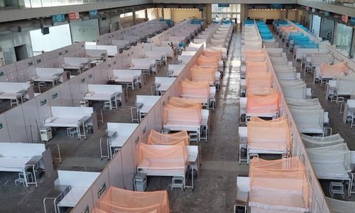 280-bed field hospital for dengue patients opens at Lahore's Expo Centre