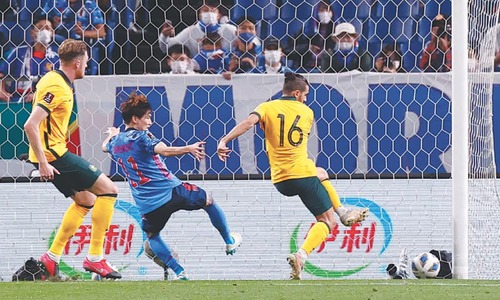 Own goal ends Australia’s record run, hands Japan much-needed win Own goal ends Australia’s record run, hands Japan much-needed win