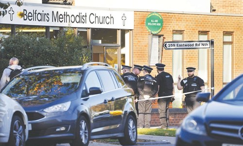 British MP stabbed to death at meeting with voters in church