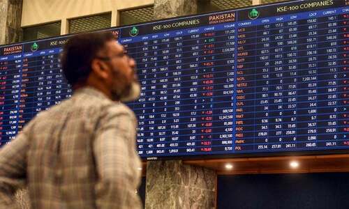 Stocks falter as opposition takes to streets
