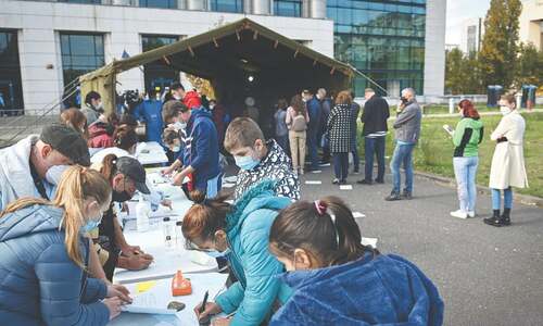 Covid-19 cases surpass 20m in Eastern Europe as inoculation lags