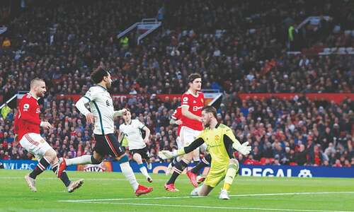 Salah treble as Liverpool humiliate United