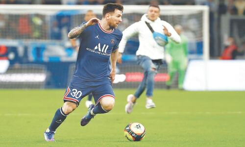 No goals as Messi plays his first &lsquo;Classique&rsquo;