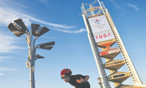 Beijing marks 100 days to Winter Olympics amid virus concerns
