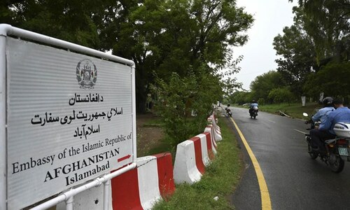 Afghan &lsquo;diplomats&rsquo; take charge in Pakistan