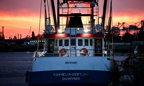 Impounded British trawler leaves France Impounded British trawler leaves France