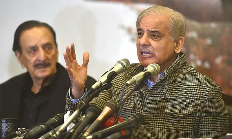 Imran can&rsquo;t be allowed to browbeat institutions: Shehbaz