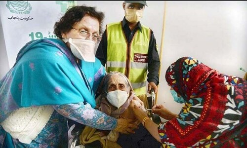 52pc of Punjab population received one dose: minister 52pc of Punjab population received one dose: minister