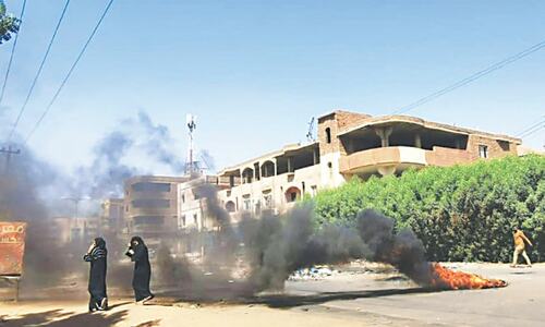 Sudan&rsquo;s security forces fire tear gas against anti-coup protests