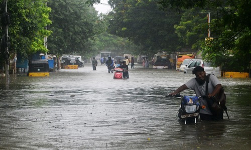 Chennai comes to a standstill as heavy rains flood city