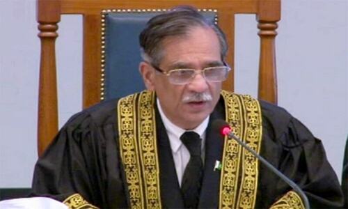 Ex-CJP Nisar rubbishes media report on keeping Nawaz, Maryam in jail during 2018 elections