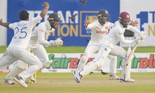 Sri Lankan spinners put West Indies in trouble