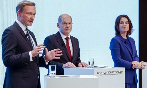 Centre-left union seals deal to lead Germany in post-Merkel era Centre-left union seals deal to lead Germany in post-Merkel era