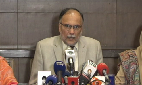 SBP autonomy to prevent probe into 'hot money scandals' in future: Ahsan Iqbal