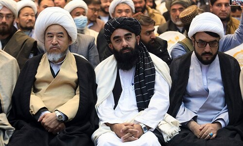 Hazara elders pledge support for Taliban rulers