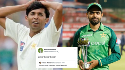 Former cricketer Muhammad Asif really loves Babar Azam and who can blame him