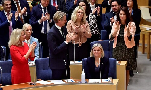 Magdalena Andersson elected Sweden’s PM for second time Magdalena Andersson elected Sweden’s PM for second time