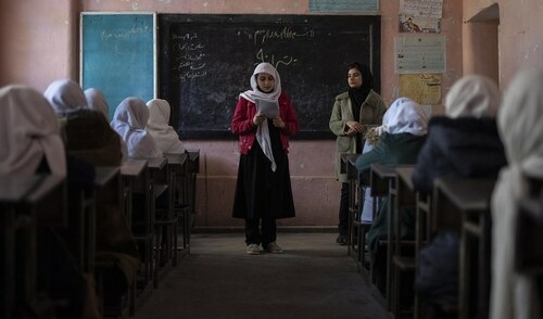 Unique effort reopens girls' schools in an Afghan province