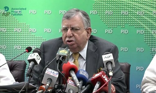 Finance adviser Shaukat Tarin files nomination papers for vacant Senate seat from KP