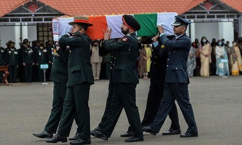India's defence chief to be laid to rest with full military honours